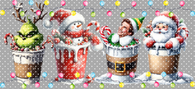 16oz Christmas-S  3447